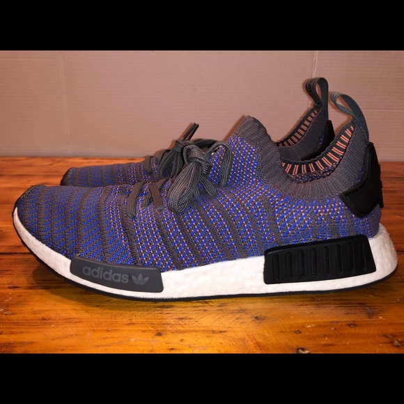 Adidas Men’s NMD_R1 STLT Primeknit Boost Running - Picture 4 of 8